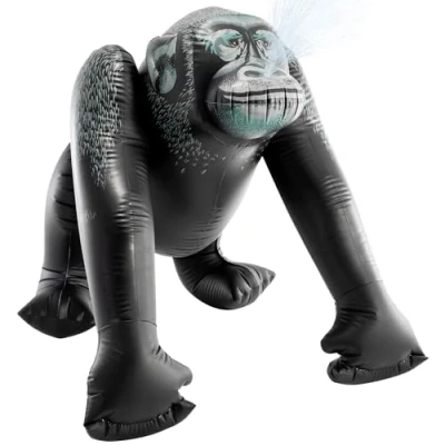 Imagen de Intex 56595NP Gorila Hinchable, Gigante, Hinchable con aspersor, aspersor Agua niños, 170x170x185 cm, Inflable Juego Aire Libre, hinchables Animales