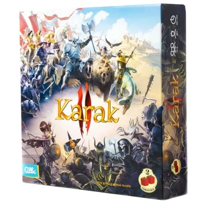Imagen de 2Tomatoes Games Karak 2 Juego de Mesa Familiar Aventuras Reúne Tus Fuerzas y Enfréntate al Mal Explora el Castillo 5 Jugadores 10 Años