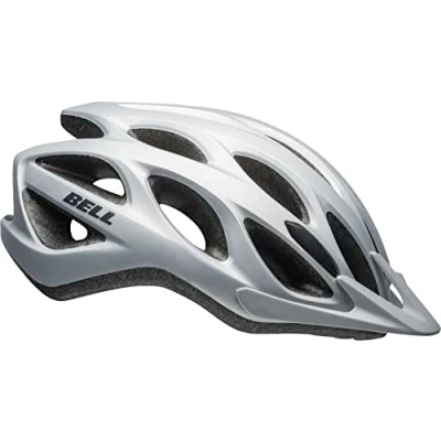 Imagen de BELL Tracker Casco de Bicicleta, Hombre, Color Plateado Mate, L