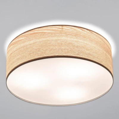 Imagen de Paulmann 79650 Plafón Neordic WallCeiling Liska máx. 3x20 W, luminaria de Techo para lámparas E27 Madera 230 V Metal, sin Fuente luz
