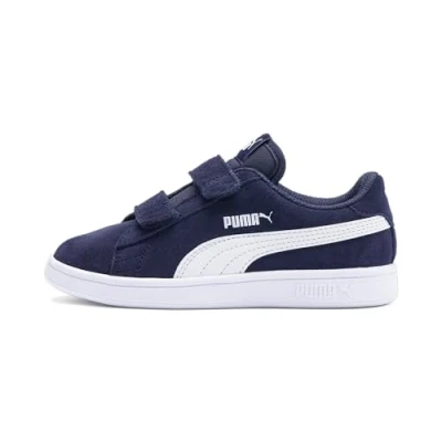 Imagen de Puma Smash V2 Sd V Ps, Zapatillas Unisex niños, Peacoat White, 32 EU