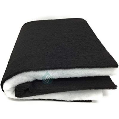 Imagen de Solution Ahead Filtro Universal para Campana de Cocina 57x47cm, 1 Antigrasa + Carbón Activado, Fabricación Francesa, Adaptable con Corte Simple ¡Elimina la Grasa y los Olores Cocina!
