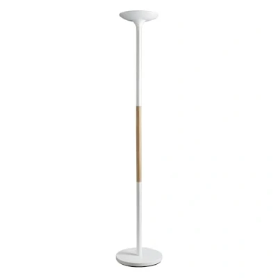 Imagen de Unilux 400110157 Foco LED al techo pryska en madera y con ledes de 40 vatios, Incorporado regulador intensidad táctil para 3 lichtintentsitäten Blanco