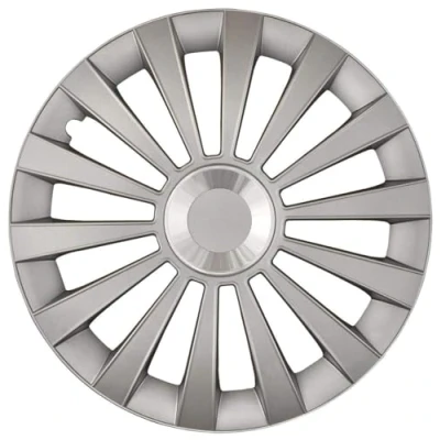 Imagen de Cartrend 70274 set de tapacubos &quot;Meridian&quot; anillo cromo, 4 piezas, 38,10 cm ( 15 pulgadas ) piezas