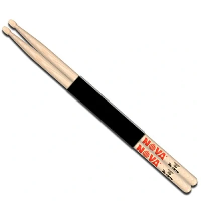 Imagen de Nova Drum Baquetas 2B, tipo madera