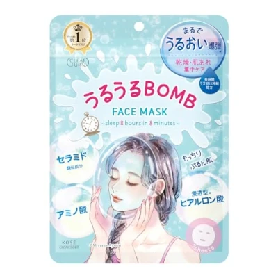 Imagen de Kose Clear Turn Uruuru BOMB Facial Mask 7pcs