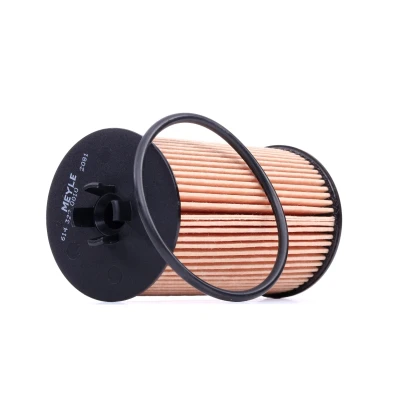 Imagen de MEYLE 614 322 0010 Filtro de aceite ORIGINAL Quality con junta Cartucho filtrante OPEL: Corsa C Hatchback, Astra H D Hatchback
