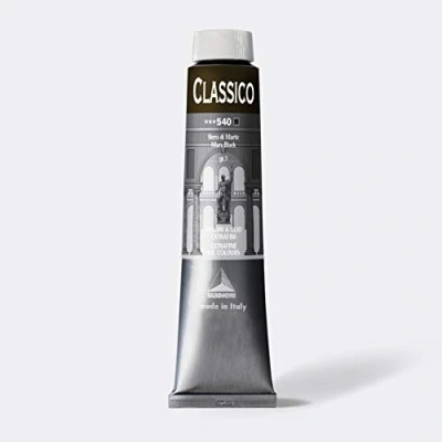 Imagen de Maimeri Color ad Aceite Serie clásico Tubo de 200 ml NERO DI MARTE