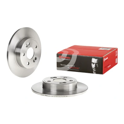 Imagen de BREMBO 08.5645.40 Disco de freno 265 10,5 5 macizo con tornillos RENAULT: Scénic 1, Megane Scenic