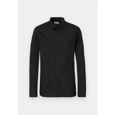Imagen de Jack &amp; Jones Jjjoe Plain Camisa elegante, Hombre, Talla: Medium, Black