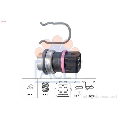 Imagen de FACET 7.3353 Sensor, temperatura del refrigerante Made in Italy OE Equivalent