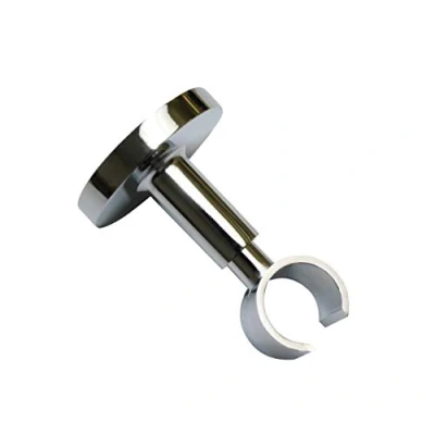 Imagen de GARDINIA Soporte de techo para barra cortinas, Metal, 1 vía, Abierto, Todas las piezas montaje incluidas, Serie Chicago, Diámetro 20 mm, Bronce