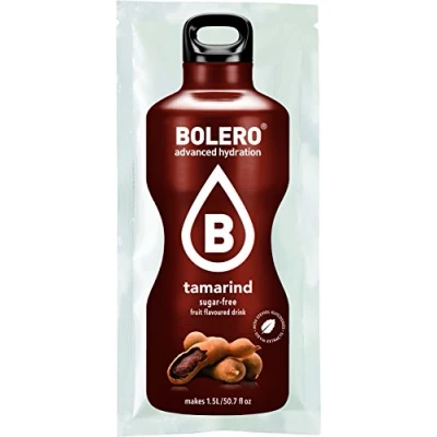 Imagen de Bolero Bebida Instantánea sin Azúcar, Sabor Tamarindo Paquete de 24 x 9 gr Total: 216