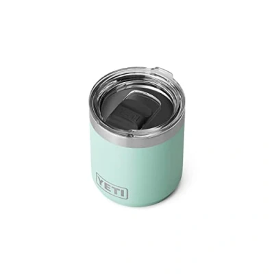 Imagen de YETI Rambler, Vacuum Insulated Stainless Steel Stackable Lowball 2.0 with MagSlider Lid, Seafoam, 10 oz (296 ml)
