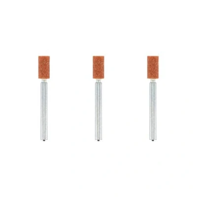 Imagen de Dremel 8153 Juego de accesorios piedras amolar óxido aluminio, 3 cónicas para y afilar metales (4,8 mm)