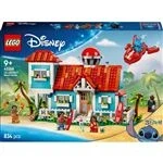 Imagen de LEGO ǀ Disney Casa en la Playa de Lilo y Stitch Juguete con 6 Habitaciones, Observatorio, Nave Espacial, 5 Minifiguras, Tabla Surf Más, Regalo Cumpleaños para Niñas Niños 9+ Años 43268