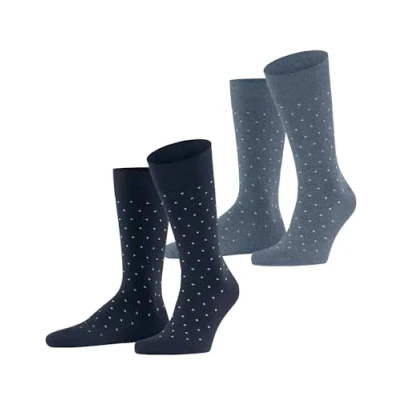 Imagen de ESPRIT Fine Dot 2 Pack M SO algodón estampado pares, Calcetines Hombre, Multicolor (Sortiment 0020), 43 46