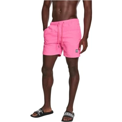 Imagen de Urban Classics Block Bañador, Hombre, Talla: Small, Neonpink