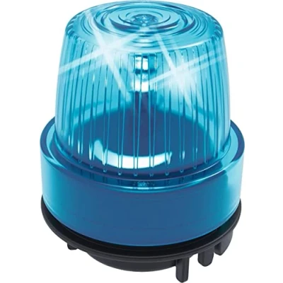 Imagen de Big SOS Light &amp; Sound Bobby Car Accesorios para Todos los Volantes con bocina a Partir de 2010, Sonidos Sirena y luz Intermitente, niños 1 año, Color Azul