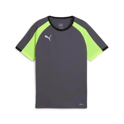 Imagen de PUMA IndividualLIGAJersey Jr, Camisetas Unisex Niños, Galactic Gray Yellow Alert, 164