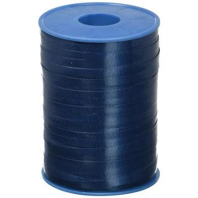Imagen de C.E. PATTBERG cinta regalo color azul oscuro, 500 m de embalar para rizar, 5 mm ancho manualidades, decoración y envolver regalos cualquier ocasión