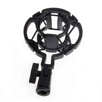 Imagen de SHOTAY Universal Pro Micrófono Mic Shock Mount Holder Clip Soporte para grabación