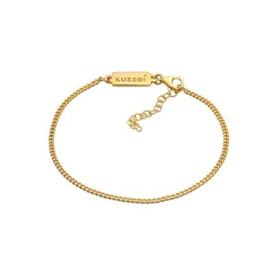 Imagen de Kuzzoi Basic Pulsera goldcoloured, Hombre, Talla: 19, Gold coloured