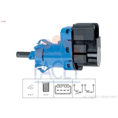 Imagen de FACET 7.1245 Interruptor luces freno mecánico Made in Italy OE Equivalent FORD: MONDEO 4, FOCUS 3, MAZDA: 3 Hatchback, VOLVO: V50 norauto, oscaro,