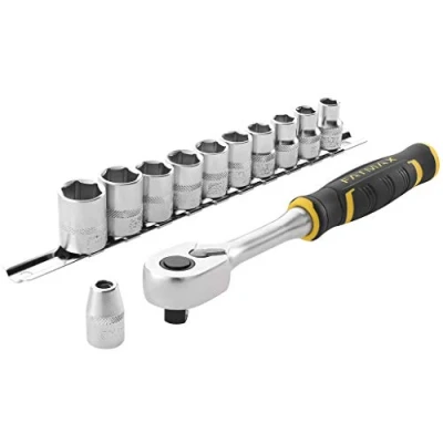 Imagen de Stanley FatMax FMMT82680 0 Juego de trinquete 3/8&quot;&quot; 120 dientes + puntas, multicolor&quot;