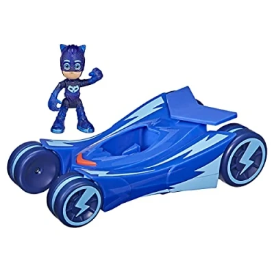 Imagen de PJ Masks Glow and GO Cat Car Catboy Juguetes, Multicolor (Hasbro F21385X1)