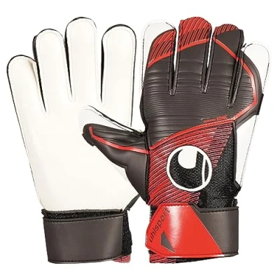 Imagen de uhlsport Powerline Starter Soft Guantes de Portero fútbol para niños y Hombres, Portero, con fijación en la muñeca Tejido Transpirable
