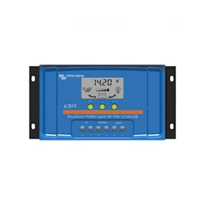 Imagen de Victron Energy BlueSolar PWM LCD &amp; USB Controlador de carga (48 V, 20 A)
