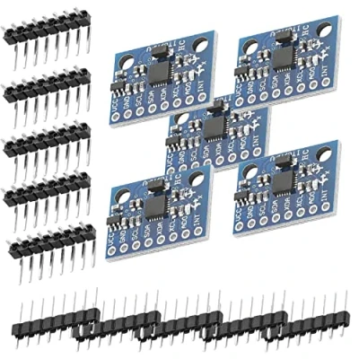 Imagen de AZDelivery GY 521 Modulo Compatible con MPU 6050 Giroscopio 3 Ejes y Sensor Acelerador Arduino E Book Incluido!