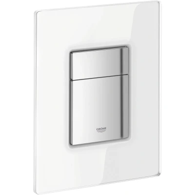 Imagen de Grohe Skate Cosmopolitan Glass Escudo, montaje mural (cromo y cristal satinado) Ref. 38845MF0