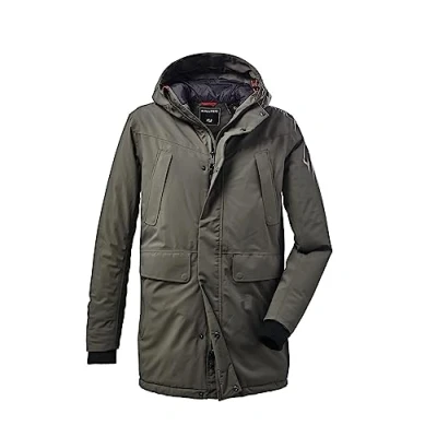Imagen de Killtec Kow 115 Mn Prk Parka de invierno con capucha para Hombre, capucha, 37156 000, verde oliva, medium