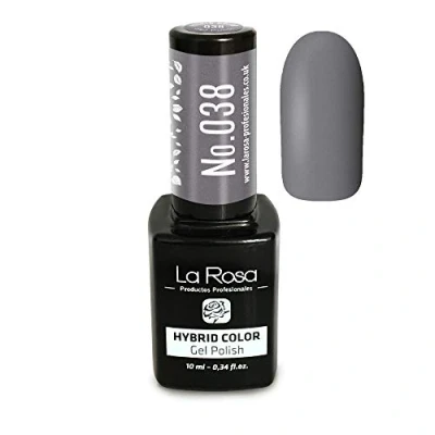 Imagen de La Rosa Spain UV LED Hybrid Color Gel Esmalte Semipermanente N038 10 ml