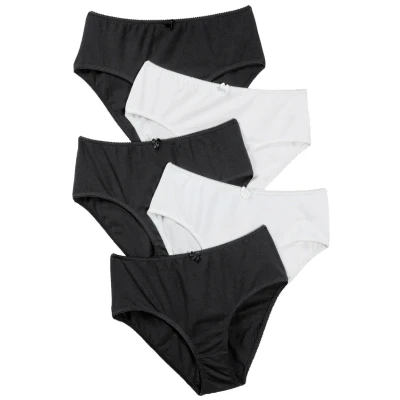 Imagen de Ulla Popken 5er Pack Slips Culotte, Multicolor (Multicolor 90), 48 50 para Mujer