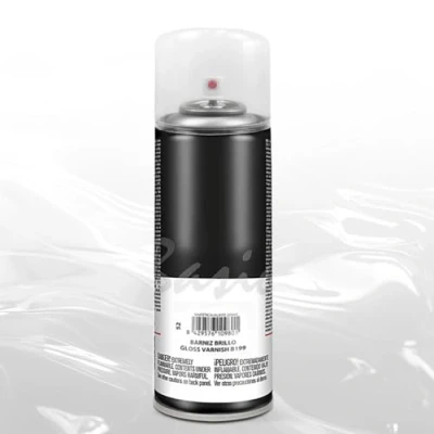 Imagen de TIENDA EURASIA Spray Barniz Pintura Capacidad 200 ml 5x17.5 cm (Brillante)
