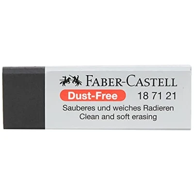 Imagen de Faber Castell 3 gomas plástico Libre de polvo Color negro