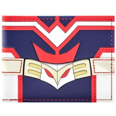 Imagen de My Hero Academia All Might Golden Age Disfraz Rojo y Azul Cartera unisex