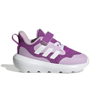 Imagen de adidas Fortarun 2.0 Shoes Infants, Zapatos Bajos Que no Son de fútbol Unisex bebé, Purple Burst/FTWR White/Bliss Lilac, 22 EU