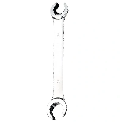 Imagen de Vogueing Tool llave de tubo freno 24 x 27 mm, anillo abierto, métrica, doble extremo, para espacios reducidos y difíciles alcanzar