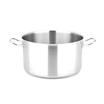 Imagen de METRO Professional Olla, acero inoxidable 18/10, Ø 32 cm, plata, 14 L