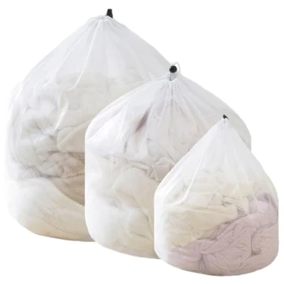 Imagen de 3 Piezas Bolsa Malla Lavanderia, Reutilizable De Ropa Sucia para Delicada, Interior, Calcetines, Evita que la se Deforme y Arrugue