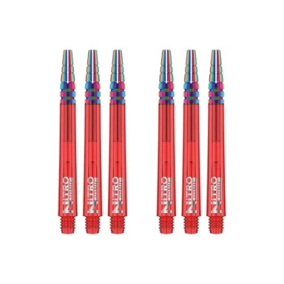 Imagen de RED DRAGON Nitrotech Ionic Ejes de Dardos el Medio Rojo 2 Juegos por Paquete (6 en Total)