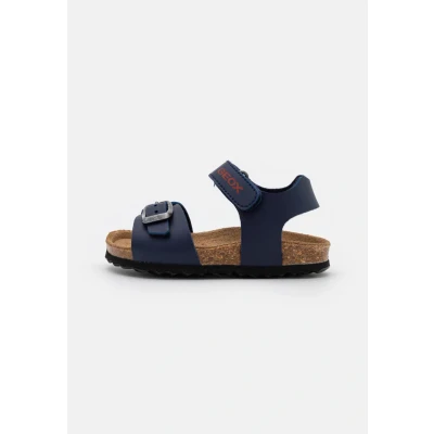 Imagen de Geox B Sandal Chalki Boy, Sandalia Bebé Niños, Multicolor Navy Dk Red, 23 EU