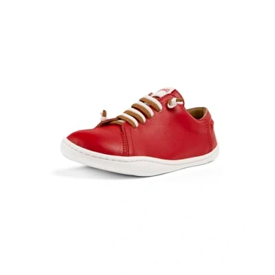 Imagen de Camper PEU CAMI KIDS Unisex Zapatos con cordones para niños, Talla: 37, Bright red