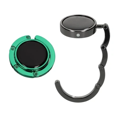 Imagen de kwmobile Ganchos de Bolso para Mesa 2X Colgador portátil con Gancho Abrigos Bolsos Paraguas MAX. 3 kg