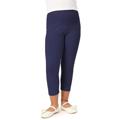 Imagen de Merry Style Leggins 3/4 para niñas Mallas Deportivas Pantalones Piratas Infantiles de Viscosa Ropa Deporte Leggings Capri Niña MS10 131 (Fucsia 2, 110 cm)