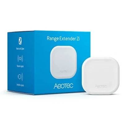 Imagen de Aeotec Extensor de Rango Zi Zigbee Repetidor Aumento Alcance Compatible con Homey, SmartThings, Home Assistant AEOZZGA001